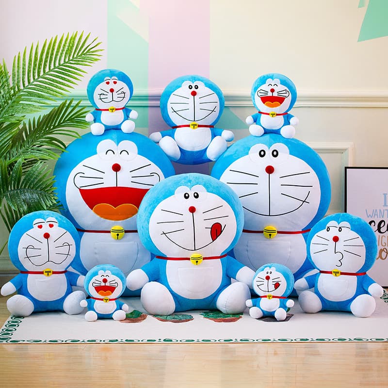 Кукла Doraemon кукла Doraemon синяя Толстая Подушка плюшевая игрушка подарок на день рождения для женщин