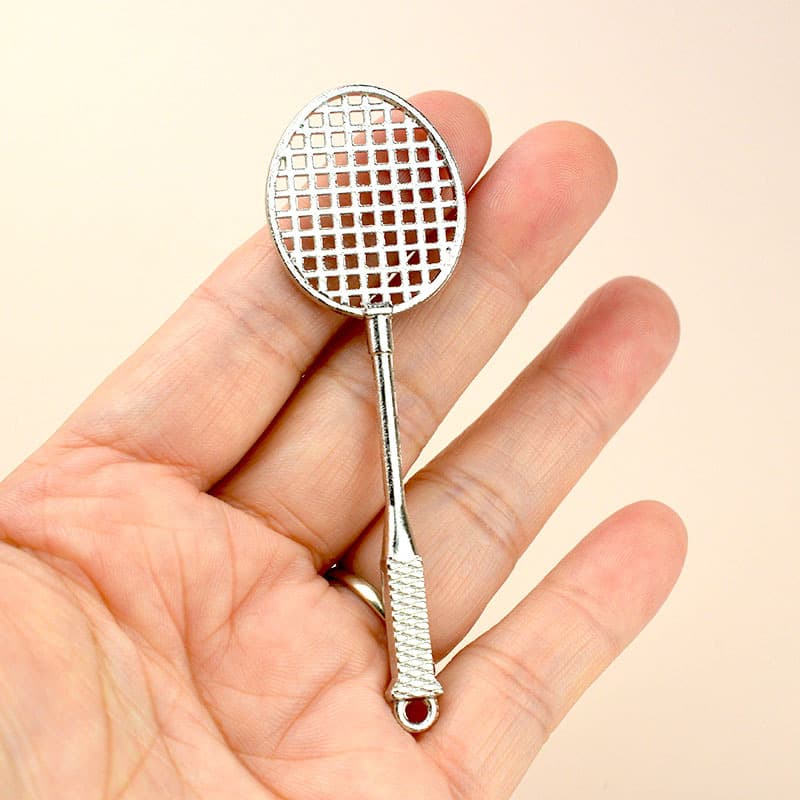 Креативные аксессуары для ключей для бадминтона Спортивное оборудование Сувенирные подвески Школьные призы…