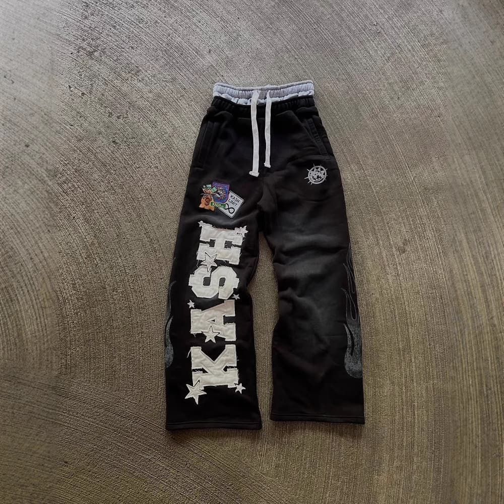 Европейские и американские штаны с высокими уличными трендами High Street ins Tide Brand для мужчин и женщин…