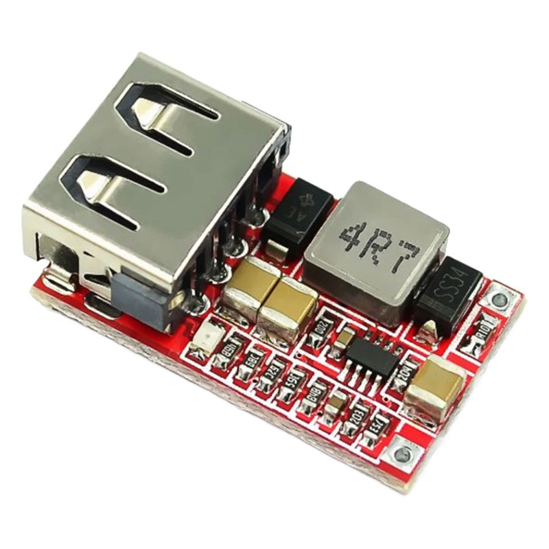 Мини DC-DC понижающий модуль 5V3A для авто, оптом из Китая