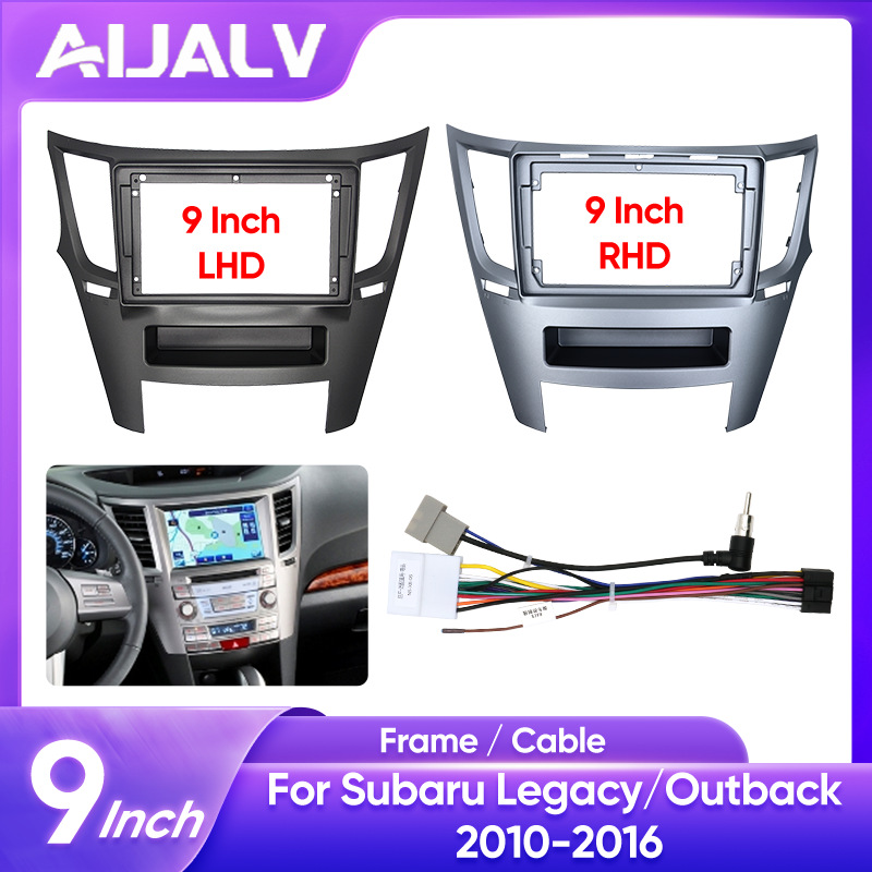 Навигационная рамка для Subaru Legacy и Outback оптом из Китая