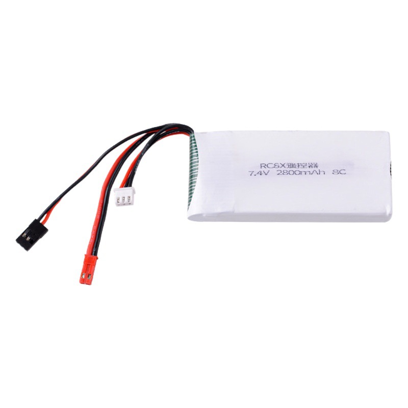 LiPo батарея 7.4В 2800мАч для пультов RC6GS/RC4GS оптом из Китая